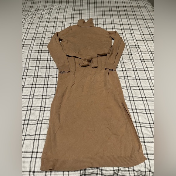 Theory cashmere sweater turtle neck long sleeve dress - Picture 1 of 6